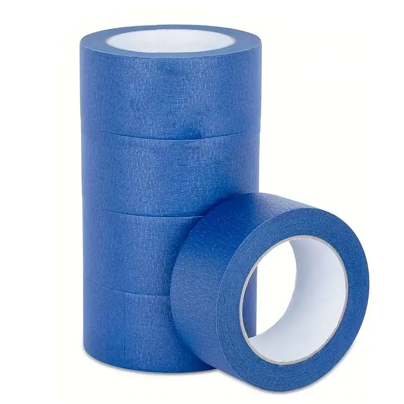 Solid Color Painter Tape, 5 Rolls Multi-surface Masking Tape, Painting and Decorating Supplies, Art Supplies, Office Supplies
