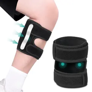 Sports Calf Brace with Dual Pressure Pads & Reinforced Splints, Comfortable Adjustable Leg Compression Wrap for Basketball, Gym Workouts, Walking, All-Day Wear, Lightweight & Easy to Carry