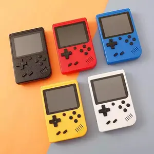 Portable mini handheld video game console 3.0 inch color LCD retro children's color game console with built-in 500 games