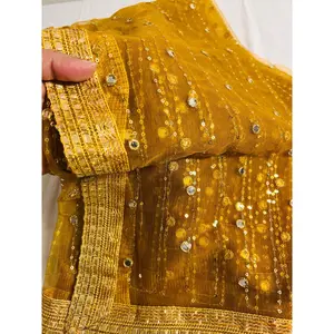 Fancy party wear dupatta , full size dupatta