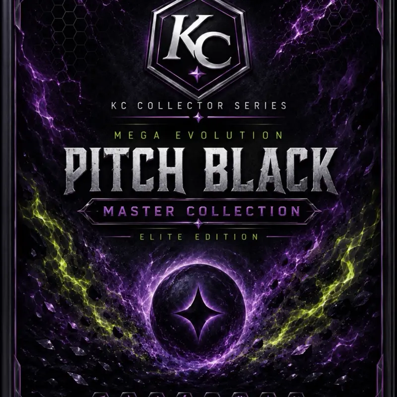 Pokemon Pitch Black Binder with place cards