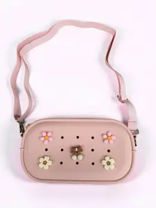 Charm Crossbody Sling Bag - Lightweight & Compact with Adjustable Strap - Customizable Design for Everyday Use, Concerts, Markets & Cute Outfits - Perfect Gift Idea