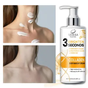 100ML Collagen Body Cream, Vitamin C Infused, Long-Lasting Hydration, Firming & Plumping, Skin Brightening, Long Lasting Moisturizing, Ideal Body Care Choice, Collagen Booster Cream