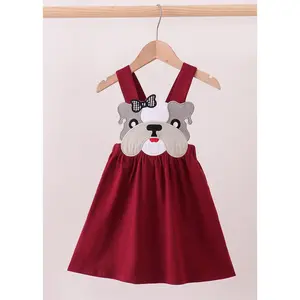 Hail State Bulldog Pinafore Dress