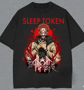 Sukuna SleepToken Graphics Tee, Sukuna Jujutsu Kaisen Shirt, Anime Fan, Gift For Men And Women