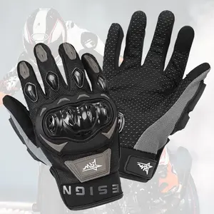 Touch Screen Full Finger Gloves for Men Women Outdoor Sports Work Driving Riding Hiking Camping Climbing Motorbike Anti-slip Protective Gear All-Season Versatility