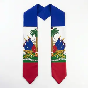 Women's Haitian Graduation Scarf Stoles - Soft Warm Shawl, Fashionable Casual Everyday College Grad Accessory