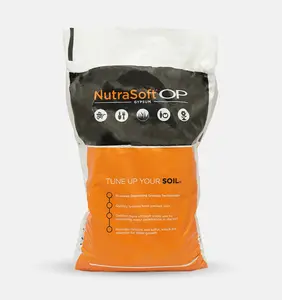 The Andersons NutraSoft OP Gypsum - Pelletized Gypsum for Lawns and Gardens - Organic Soil Amendment with DG Technology
