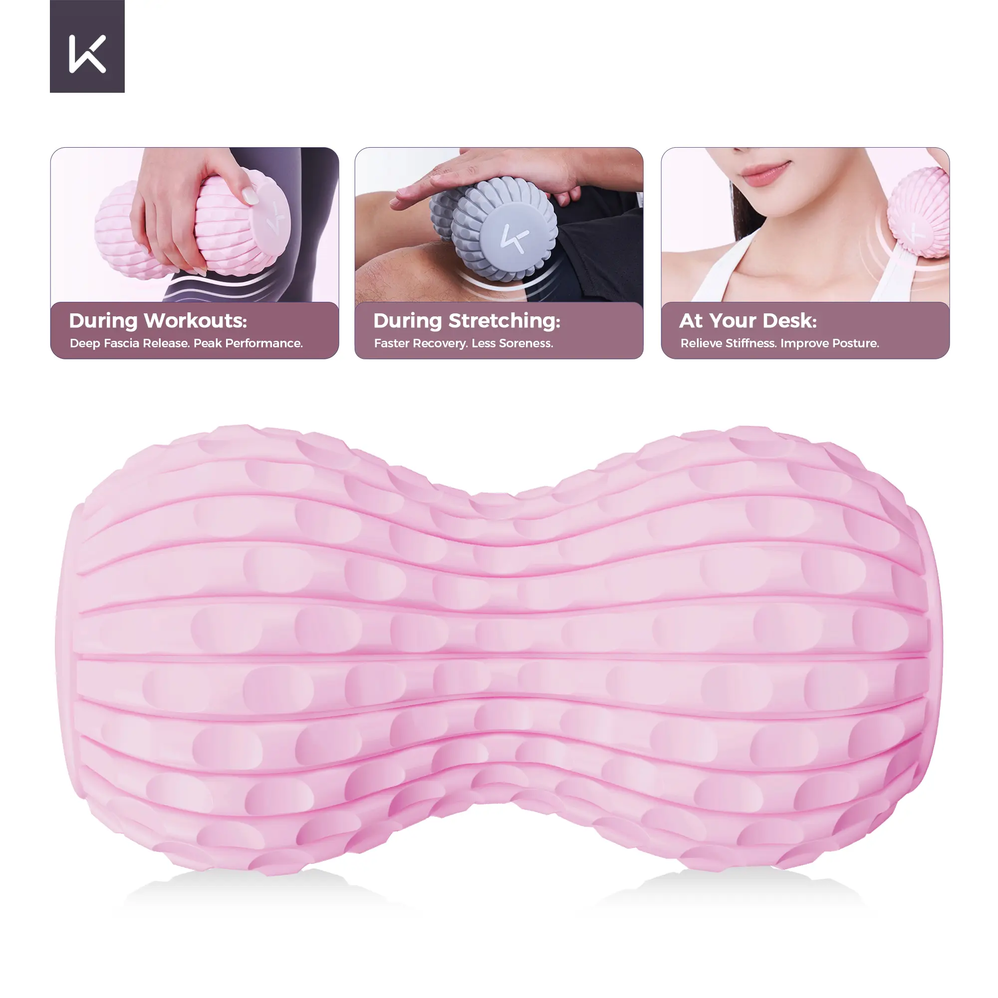Keep Electric Peanut Fascia Ball, 3-Speed Vibrating Massage Roller, Deep Tissue Muscle Relief for Neck Back Shoulder, Portable Silicone Trigger Point Massager for Office Gym Home,SummerVibes - TikTok Shop Keep Electric Peanut Fascia Ball, 3-Speed Vibrating Massage Roller, Deep Tissue Muscle Relief for Neck Back Shoulder, Portable Silicone Trigger Point Massager for Office Gym Home,SummerVibes - TikTok Shop