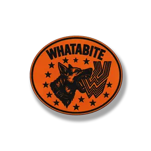 Whatabite Dog Patch – Leatherette Morale Patch