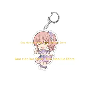 THE IDOLM@STER Cinderella Girls Nao Kamiya Kanade Hayami Mika Jougasaki Momoka Sakurai Chibi Anime Acrylic keychain Bag pendant