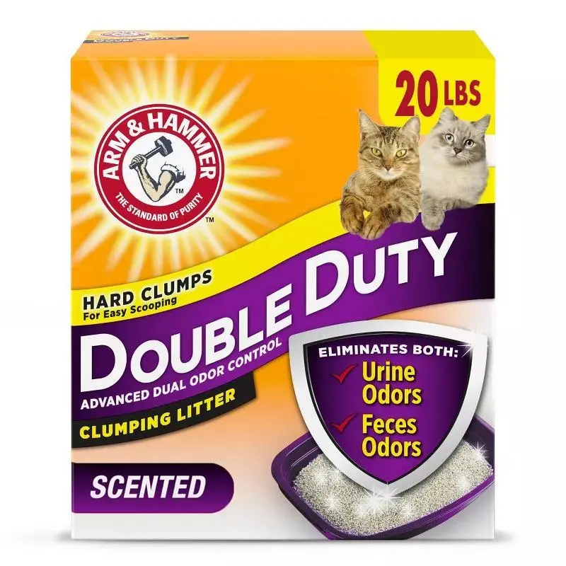 Arm & Hammer Double Duty Advanced Dual Odor Control Clumping Litter