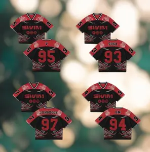 Kpop Style Crop Jersey 2026, Concert Inspired Fan Shirt, Idol Aesthetic Crop Top, Trendy Outfit  #meshjersey #cropjersey #kpopinspired #streetwearstyle #fanoutfit #aestheticfit #viralshirt