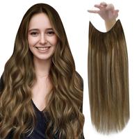 #4/24/4 Balayage Medium Brown to Honey Blonde