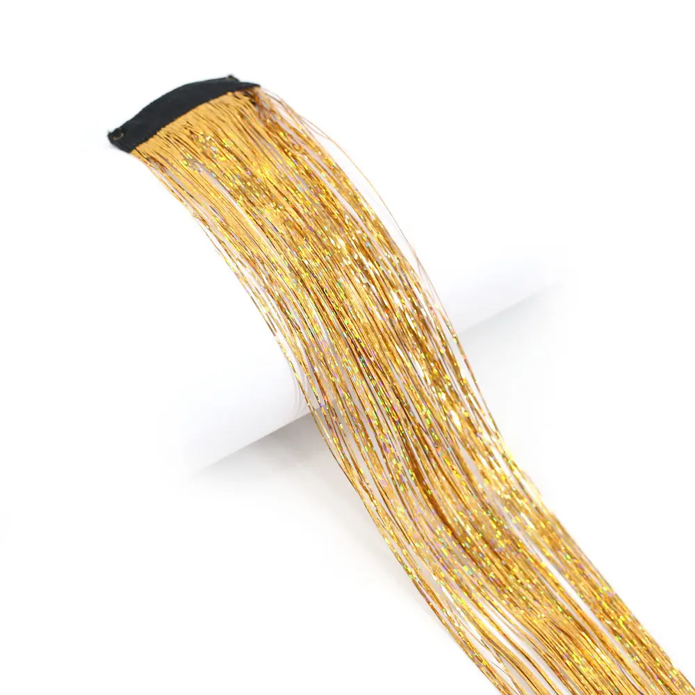 [New] Clip-in Tinsel - Gold