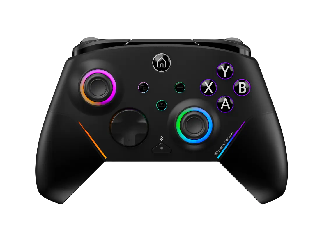 Turtle Beach Rematch Wireless RGB Gaming Controller for PC - TMR thumbsticks, 2.4GHz wireless, wired USB-C, and Bluetooth