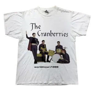 The Cranberries Band World Tour Unisex T-Shirt, graphic Tees, 90s vinatge TShirt, gift for fan