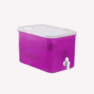Tupperware Beverage Dispenser 6.5L Purple 27.25 Cup Capacity Container