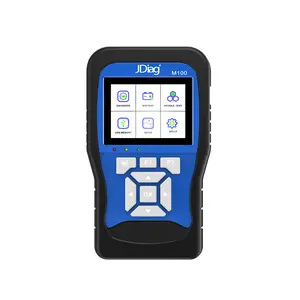 TopDiag M100 Motorcycle Diagnostic Scanner OBD Tool with Battery Tester for Bikes