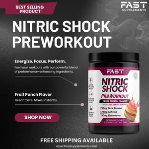 Nitric Shock Pre-Workout | Advanced Strength & Energy Formula