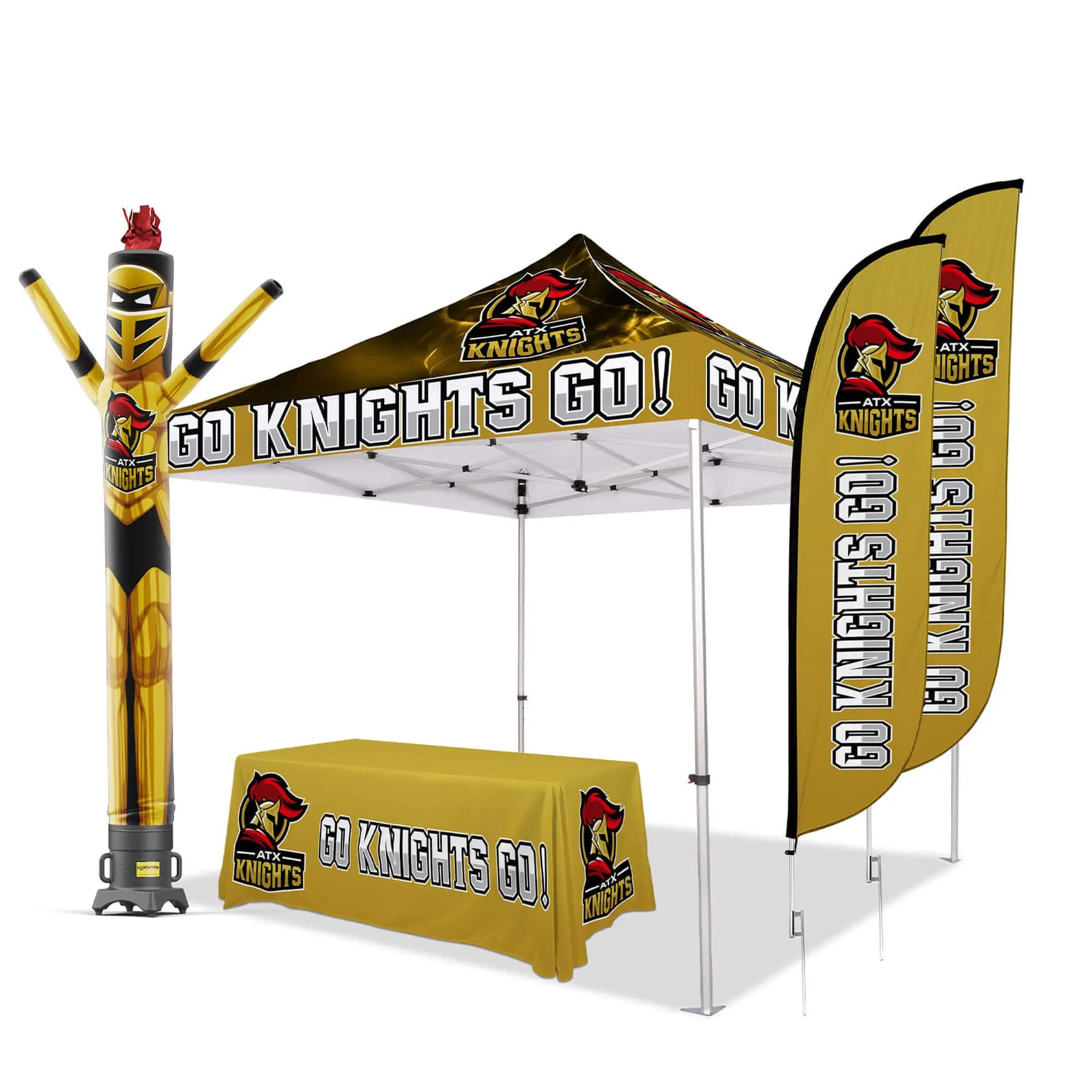 Custom Sports Team Canopy Tent Package Custom Sports Team Canopy Tent Package