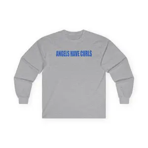angels have curls unisex long sleeve t-shirt