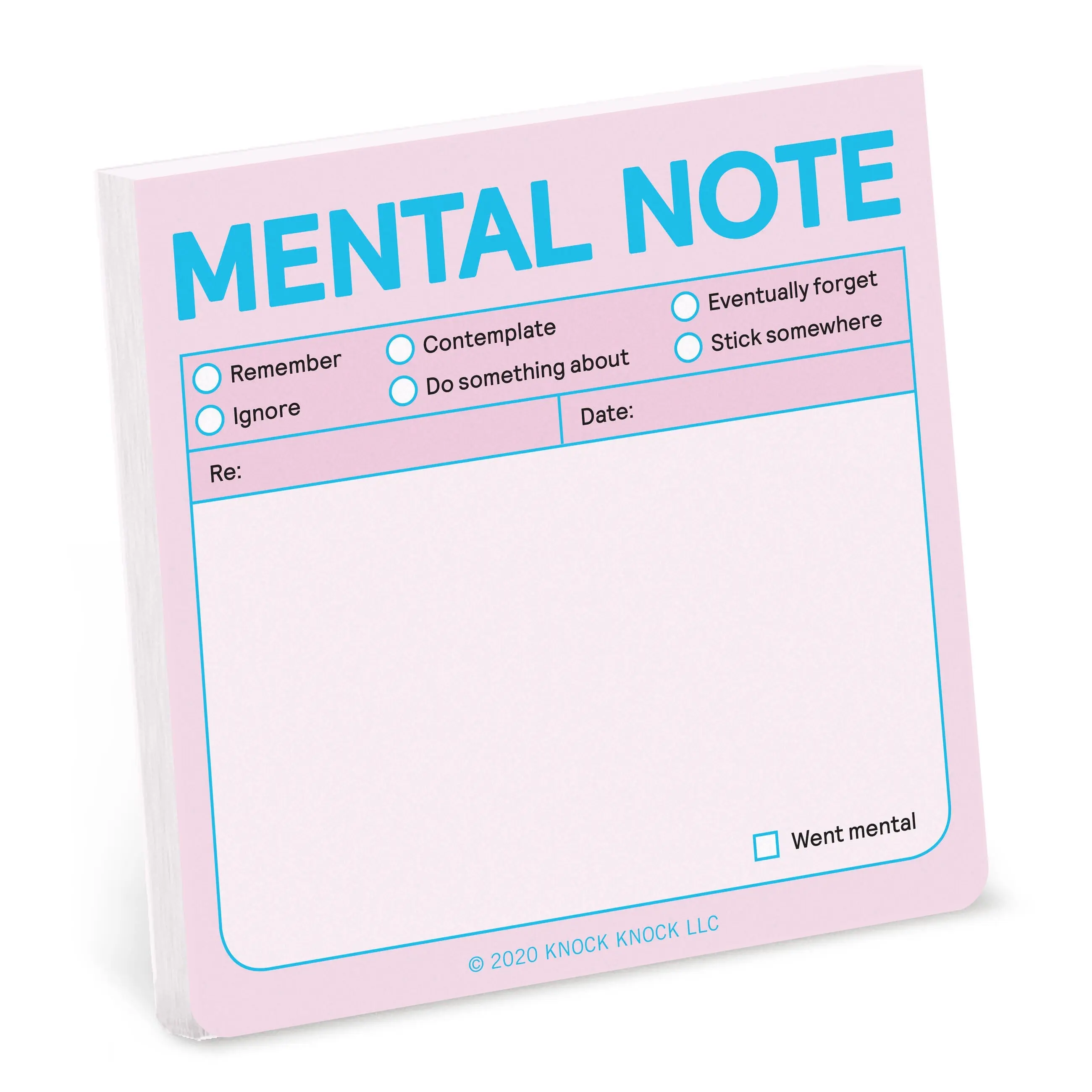 Mental Note Sticky Notes (Pastel Edition) Mental Note Sticky Notes (Pastel Edition)