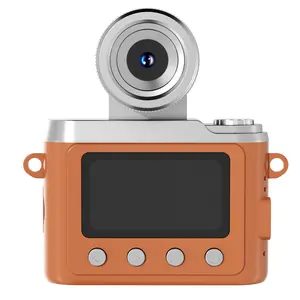 Compact Mini CCD Digital Camera for Campus Students, Affordable Entry-Level HD Mirrorless Camera with Selfie & Video Functionality, 6×8×4.2×3.5cm Size