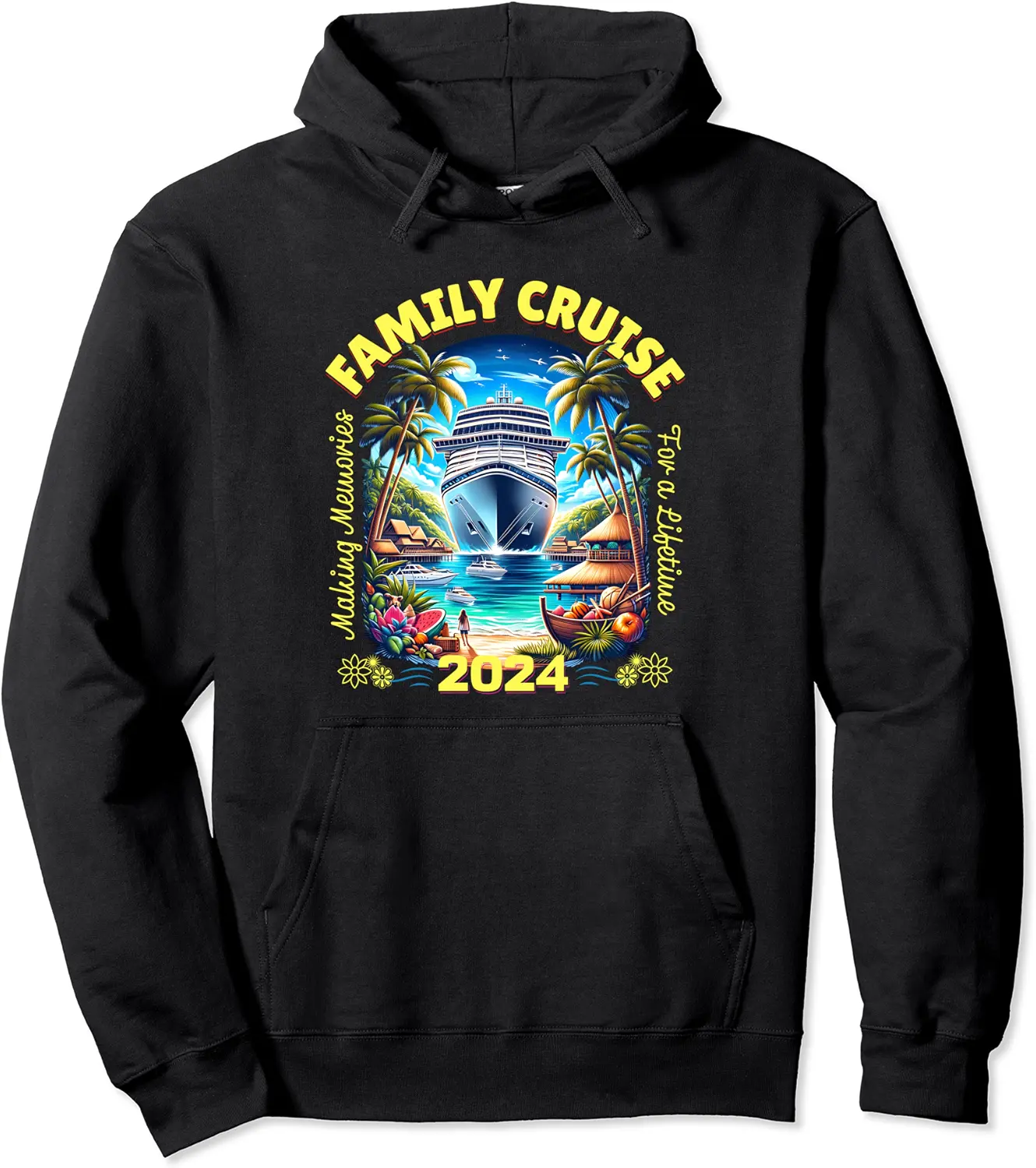 Making Memories For A Lifetime Matching Family Cruise 2024 Pullover Hoodie - Elizabethtej Shop 83B0D34BB5PK