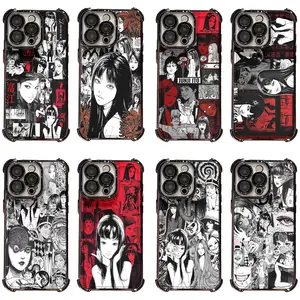 Junji Ito Tomie Phone Cases for iPhone 17 Air 16 Pro Max 15 14 Plus 13 12 11 Horror Manga Shockproof Bumper Cover