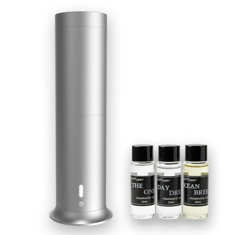 Quiet Operation Diffuser Discovery Kit - Wireless, 3 Luxury Scents, 1000 Sq Ft, Sleep & Relaxation,Rechargeable - Remote Control