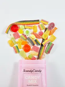 1/2lb Rainbow Mix - ScandyCandy Sweet & Sour Swedish Candy Mix