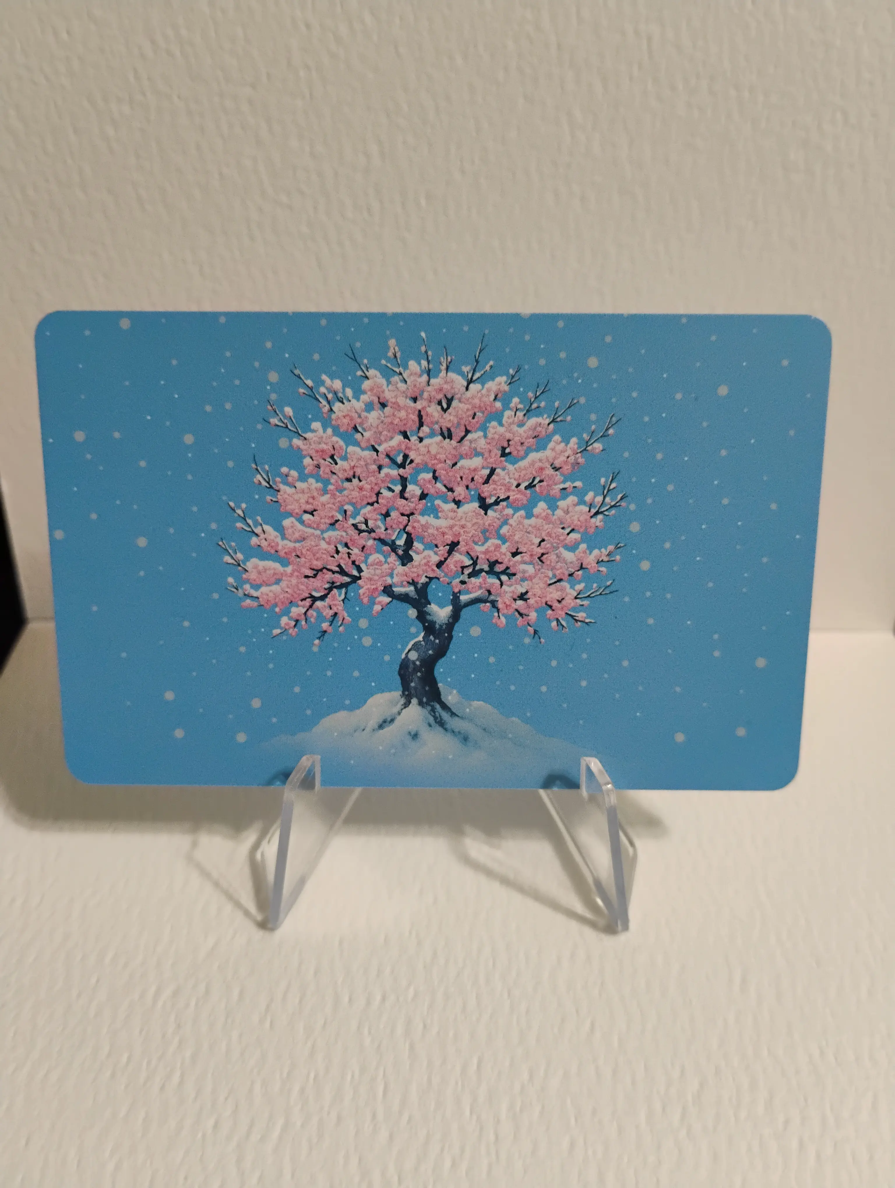 Crypto Storage Card (Tangem)(Snowy Sakura)