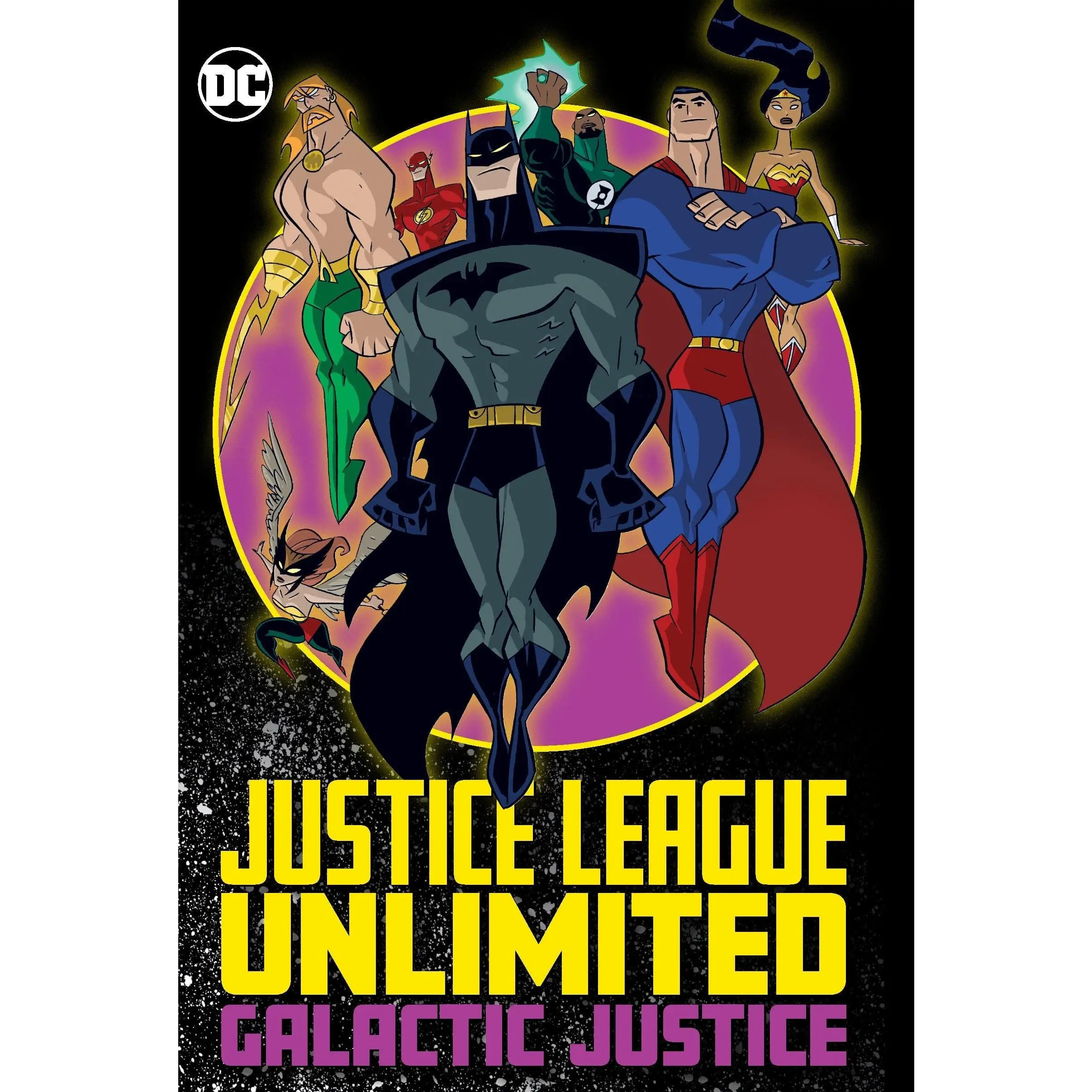 Justice League Unlimited: Galactic Justice Superhero Book - DC Series with Green Lantern, Aquaman, Martian Manhunter, Hawkgirl, Journey to Galaxies & Thrilling Tales (Literature & Art Category)