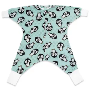 Sleeping Baby Perfect Penguin Flying Squirrel Pajama - Fleece