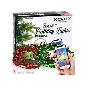 XODO DL2 Smart Christmas String Lights - Voice Controlled LED Lights