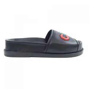 Pre-owned CHANEL Lambskin Small Leather Goods Sandals