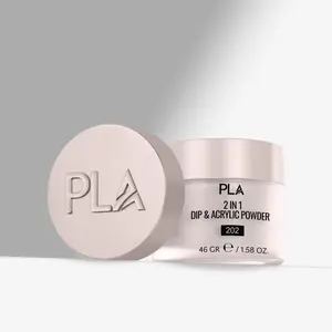 PLA Dip & Acrylic Powders - Fashionably Light | MMA-Free | HEMA-Free | TPO-Free | Neutral Sheer Shades | 2oz Jars
