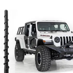 Short Antenna for 2007-2024 Jeep Wrangler Gladiator JK JL JT JKU JLU Sahara Rubicon Sport 4xe Willys Mojave, 7 Inch Jeep Replacement Antenna Jeep Wrangler Gladiator Accessories