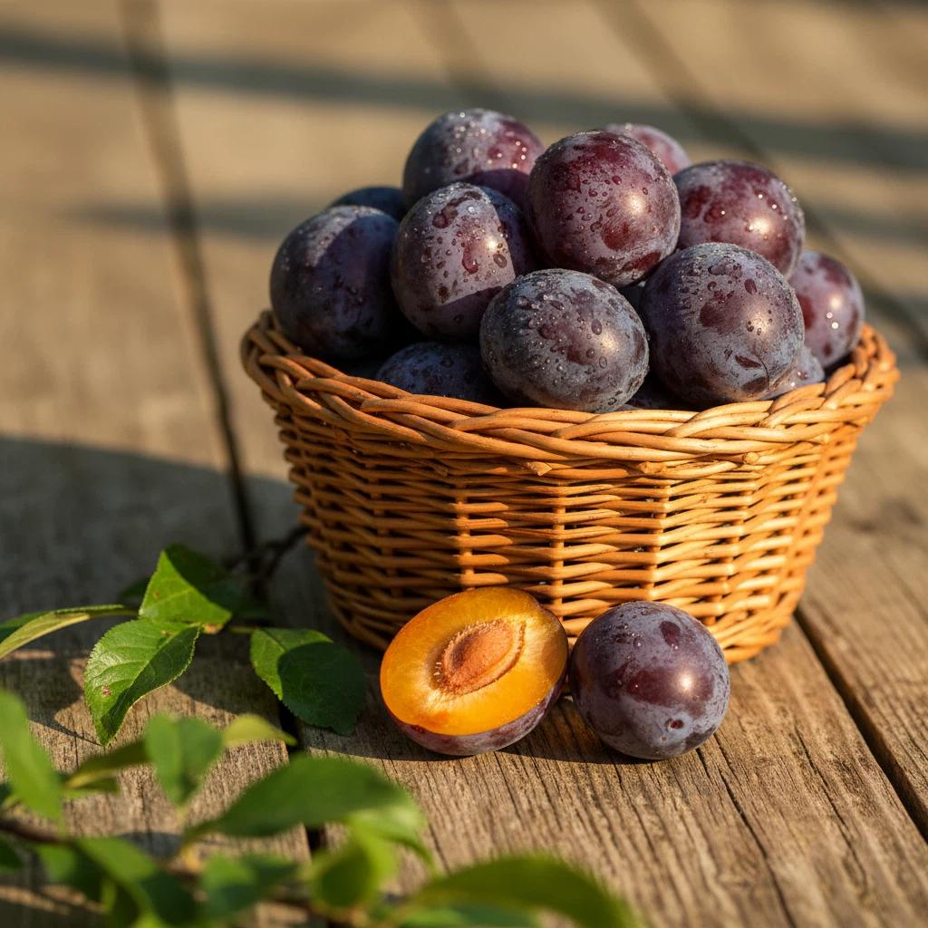 Easy to Grow Plum Tree Sapling – Perfect for Home Garden, Patio & Beginner Friendly Fruit Tree