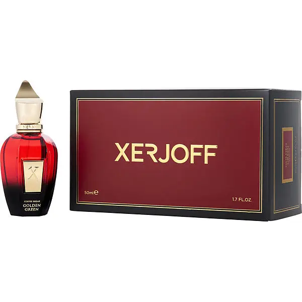 Xerjoff Coffee Break Golden Green for Unisex Parfum Spray, 1.7 Ounce