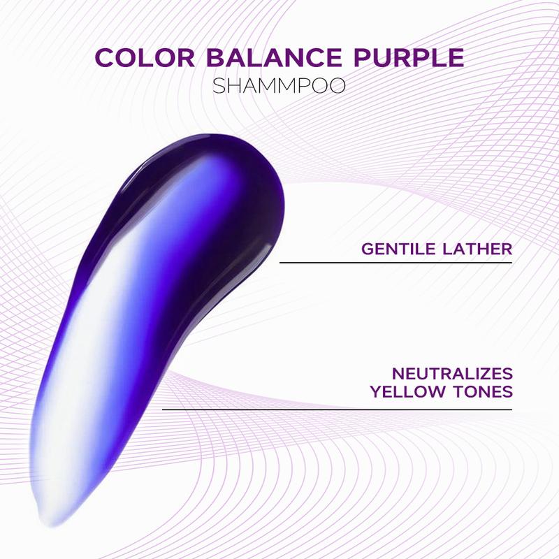 Karseell maca power purple shampoo professionally neutralizes brassy and yellow tones for blonde silver grey highlights 16.90 oz 500 ml