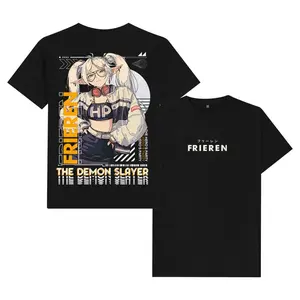 Frieren The Demon Slayer - Frieren 2-Sided Shirt, Frieren Tee, Anime Fan Shirt, Unisex T-shirt, Sweatshirt, Hoodie Cotton Anime Tshirt Sweatshirt, Hoodie, Comfort Colors