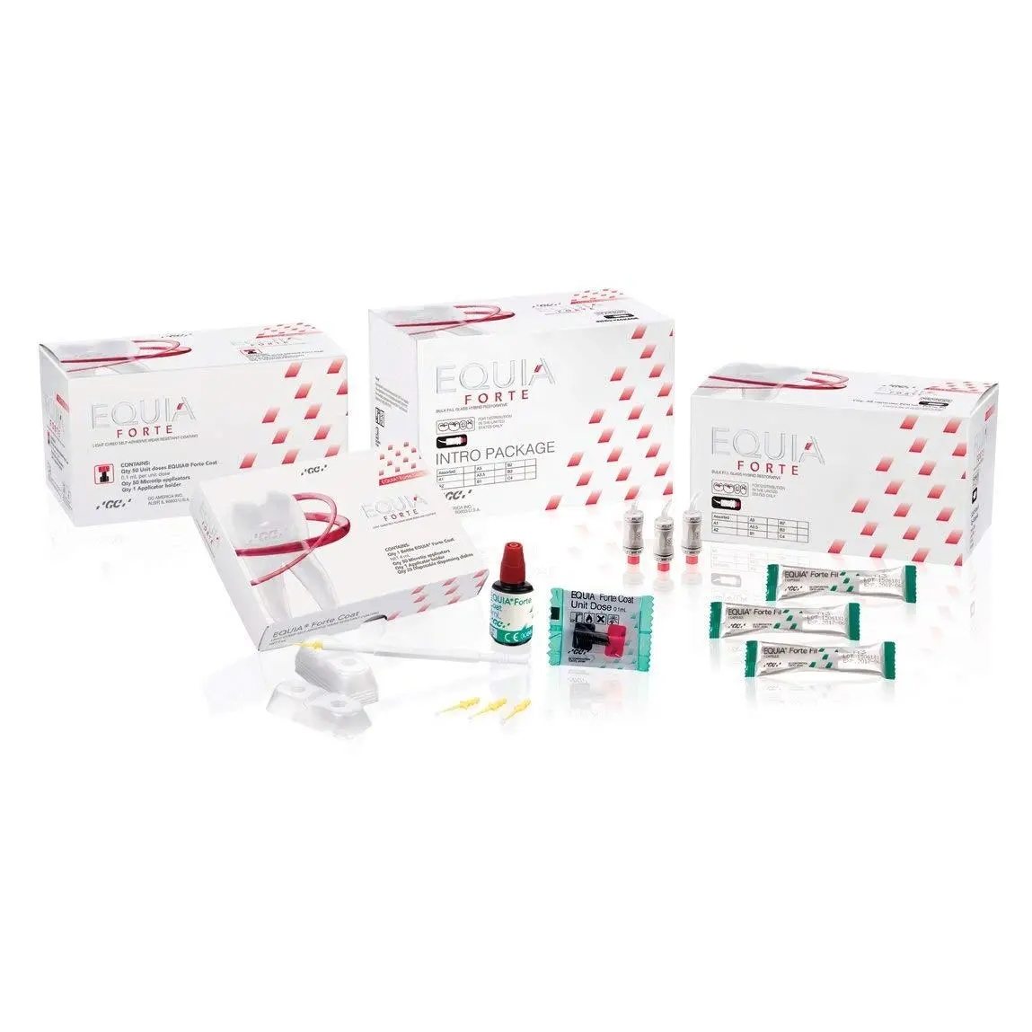 GC America GC-452002 EQUIA Forte Restorative System Intro Kit, A2, Shape