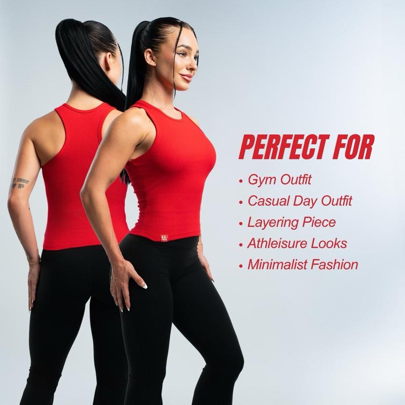 EKKO WOMENS Beater Compressive Tank Top