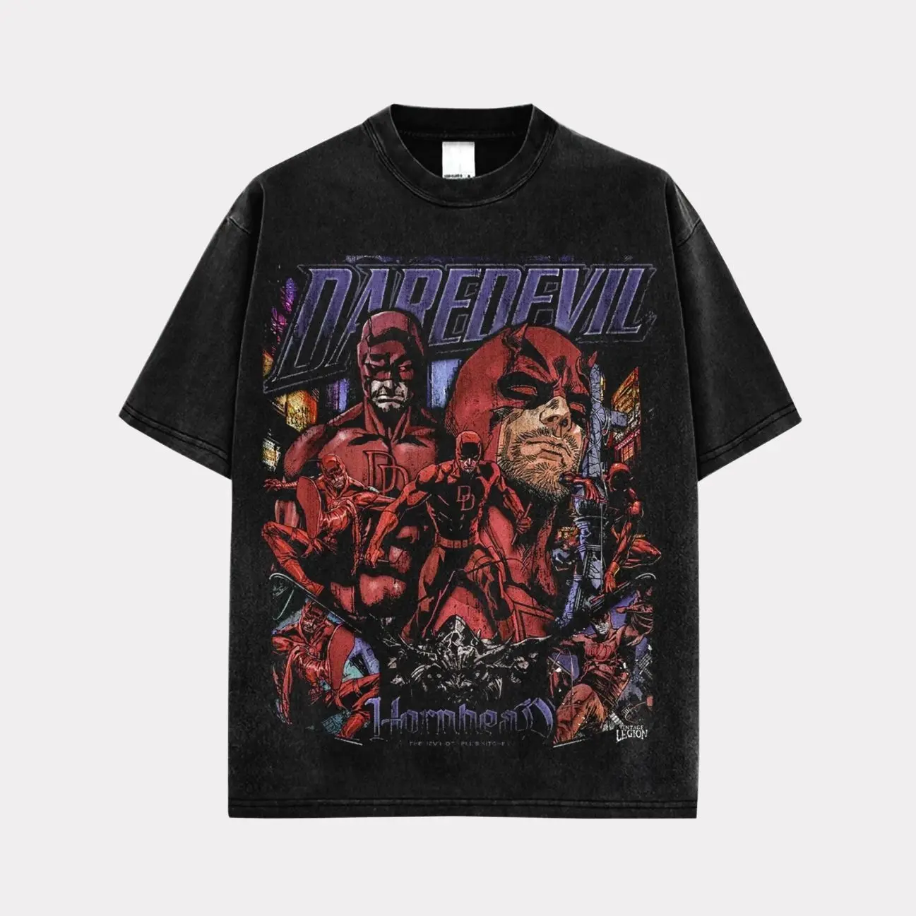 Daredevil Premium Cotton T-Shirt V3, The Man Without Fear Fans T-Shirt, Daredevil Fans Club T-Shirt, Dark Superhero T-Shirt, Comic Book Fans T-Shirt, Superhero Graphic Tee. DR7