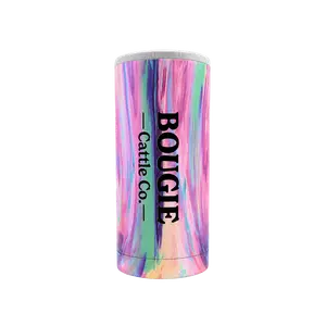 Cotton Candy Slim Can Coozie