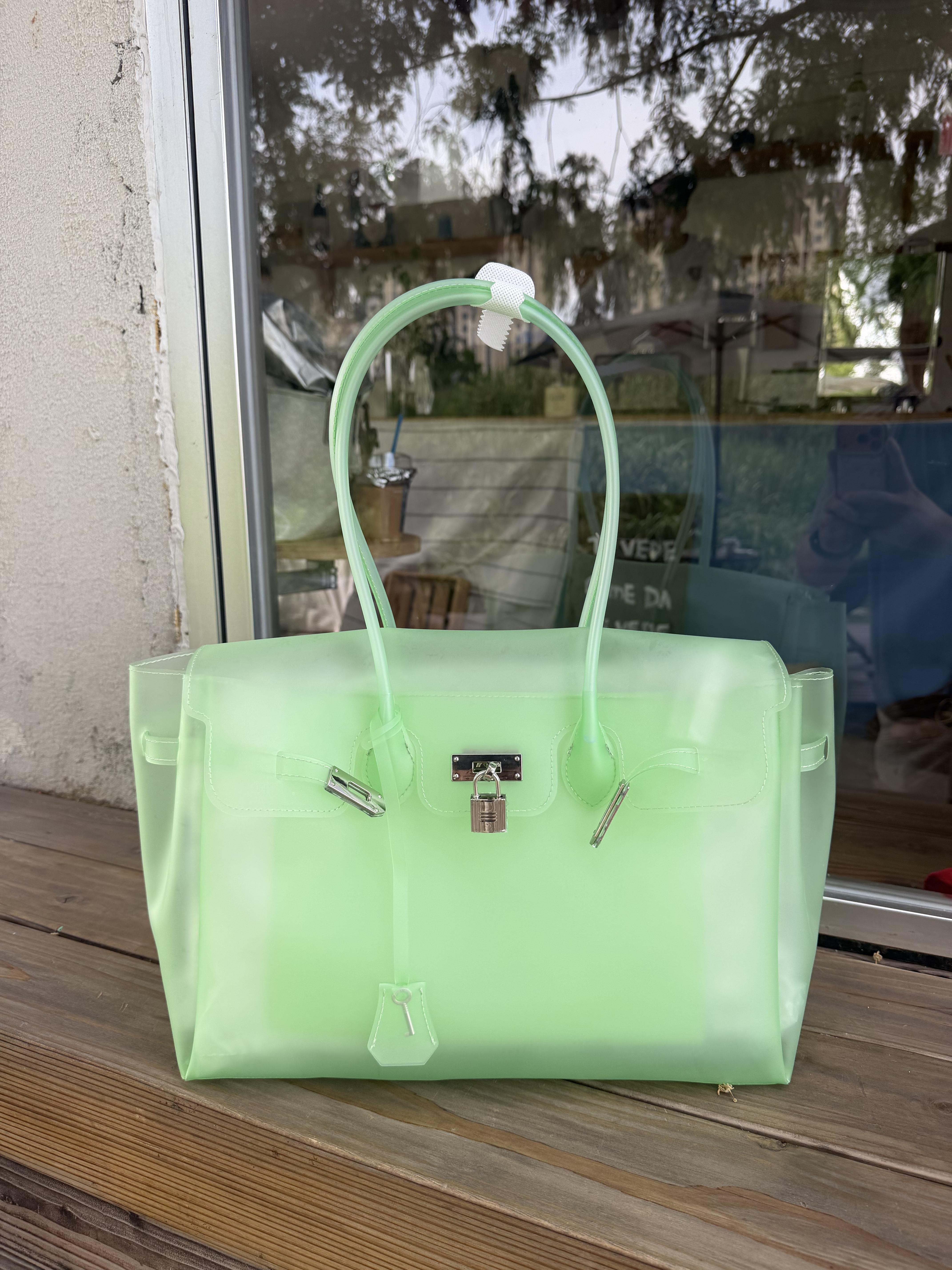 Transparent Jelly Shoulder Bag for Women, Summer TPU Handbag, Beach Tote Purse, Lightweight Crossbody Bag for Vacation & Daily Outfit Transparent Jelly Shoulder Bag for Women, Summer TPU Handbag, Beach Tote Purse, Lightweight Crossbody Bag for Vacation & Daily Outfit