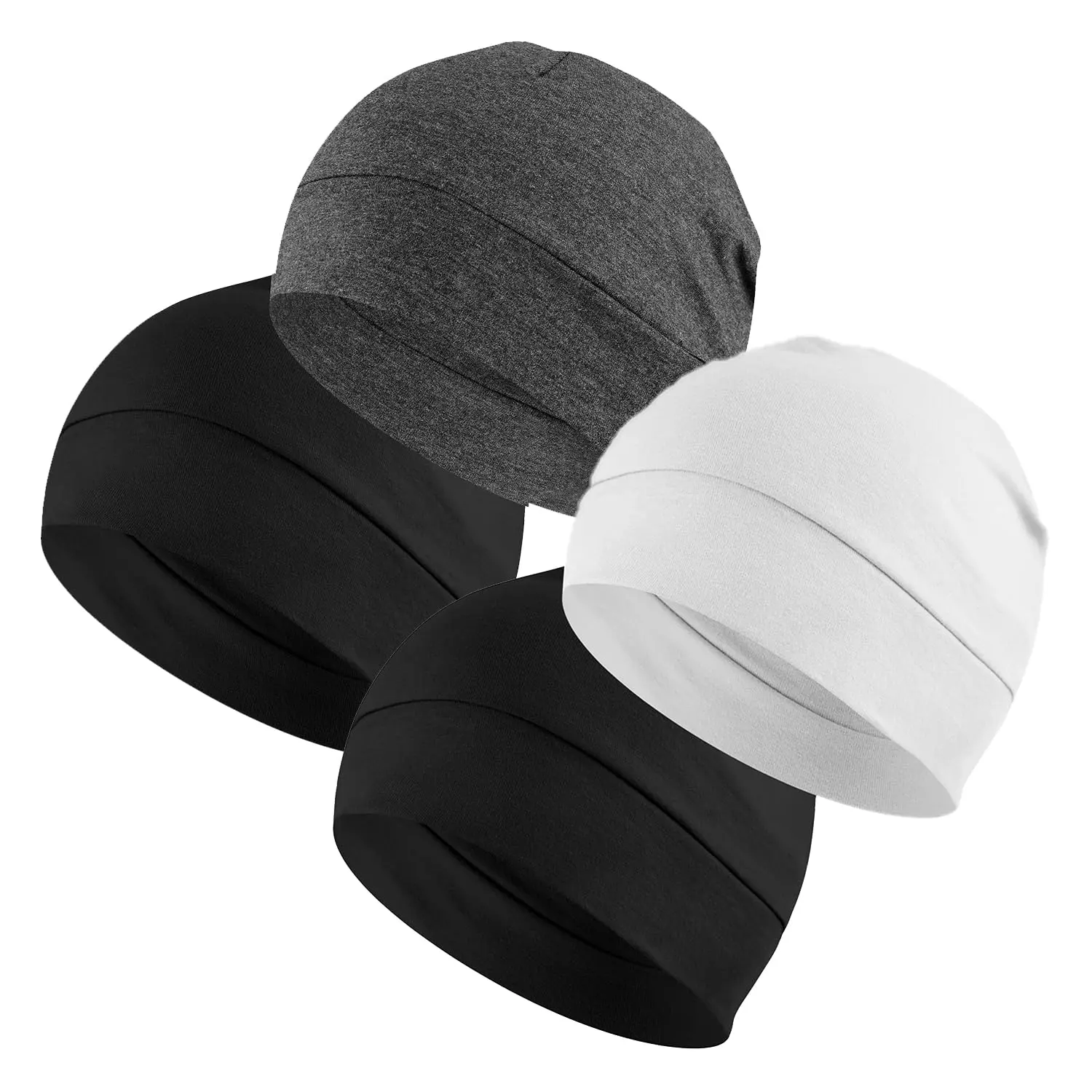 Stretchable Beanie, Lightweight Sleep Cap, Multi-Purpose Beanie, Thin Running Beanie, Comfortable Beanie for Men and Women