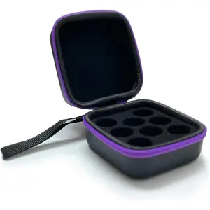 Essential Oils Case Glass Bottle Hard Carrying Case Storage Bag for 5ml Roller Bottles Spray Bottle Oil Vial Bottles